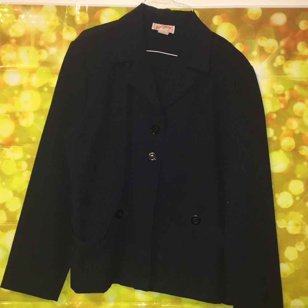 Plus size Navy Blazer